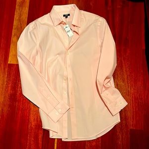 Express Slim 1MX size small pink men’s shirt
